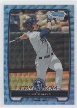 2012 Bowman Chrome - Prospects - Blue Wave Refractor #BCP149 - Mike Gallic