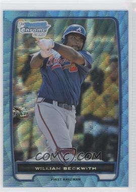 2012 Bowman Chrome - Prospects - Blue Wave Refractor #BCP154 - William Beckwith