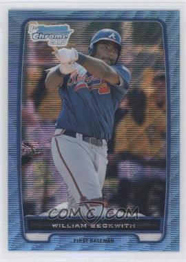 2012 Bowman Chrome - Prospects - Blue Wave Refractor #BCP154 - William Beckwith