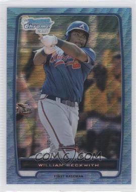 2012 Bowman Chrome - Prospects - Blue Wave Refractor #BCP154 - William Beckwith