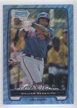 2012 Bowman Chrome - Prospects - Blue Wave Refractor #BCP154 - William Beckwith