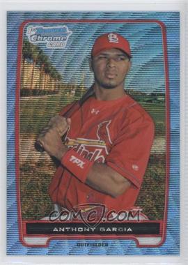 2012 Bowman Chrome - Prospects - Blue Wave Refractor #BCP158 - Anthony Garcia