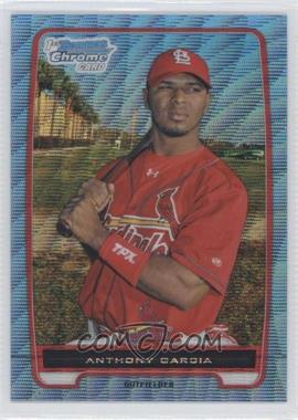 2012 Bowman Chrome - Prospects - Blue Wave Refractor #BCP158 - Anthony Garcia