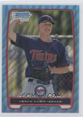 2012 Bowman Chrome - Prospects - Blue Wave Refractor #BCP161 - Derek Christensen