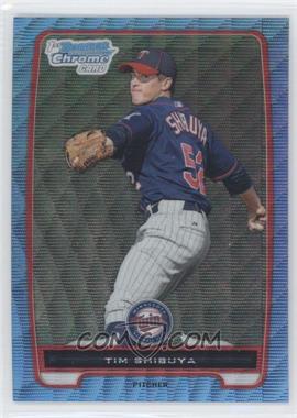 2012 Bowman Chrome - Prospects - Blue Wave Refractor #BCP162 - Tim Shibuya