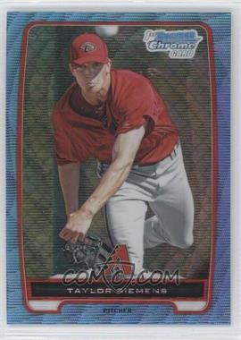 2012 Bowman Chrome - Prospects - Blue Wave Refractor #BCP175 - Taylor Siemens