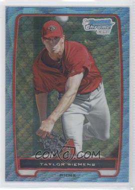 2012 Bowman Chrome - Prospects - Blue Wave Refractor #BCP175 - Taylor Siemens