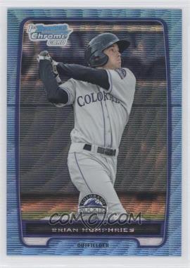 2012 Bowman Chrome - Prospects - Blue Wave Refractor #BCP180 - Brian Humphries