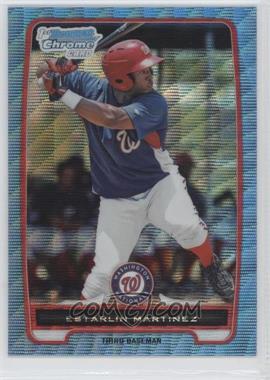 2012 Bowman Chrome - Prospects - Blue Wave Refractor #BCP181 - Estarlin Martinez