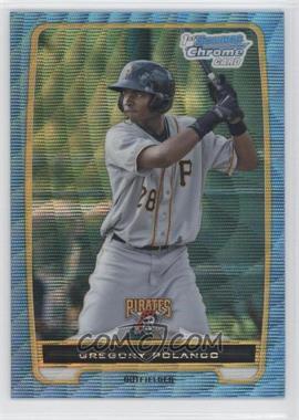 2012 Bowman Chrome - Prospects - Blue Wave Refractor #BCP182 - Gregory Polanco