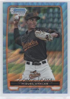 2012 Bowman Chrome - Prospects - Blue Wave Refractor #BCP197 - Miguel Chalas