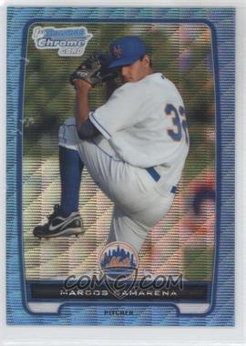 2012 Bowman Chrome - Prospects - Blue Wave Refractor #BCP203 - Marcos Camarena