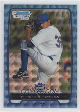 2012 Bowman Chrome - Prospects - Blue Wave Refractor #BCP203 - Marcos Camarena