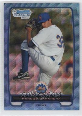 2012 Bowman Chrome - Prospects - Blue Wave Refractor #BCP203 - Marcos Camarena