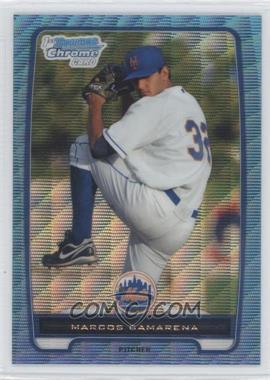 2012 Bowman Chrome - Prospects - Blue Wave Refractor #BCP203 - Marcos Camarena