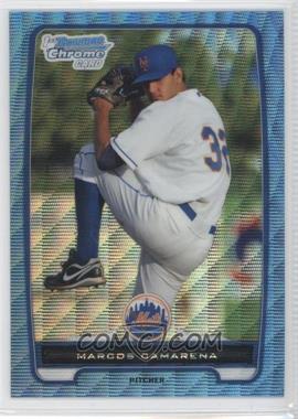 2012 Bowman Chrome - Prospects - Blue Wave Refractor #BCP203 - Marcos Camarena