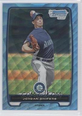 2012 Bowman Chrome - Prospects - Blue Wave Refractor #BCP206 - Jordan Shipers