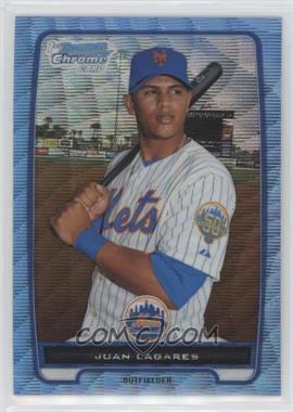 2012 Bowman Chrome - Prospects - Blue Wave Refractor #BCP212 - Juan Lagares