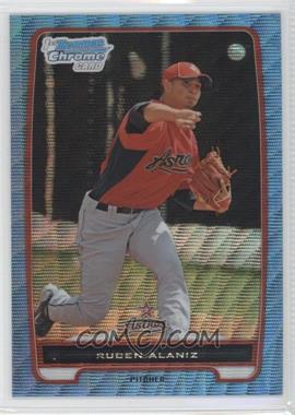 2012 Bowman Chrome - Prospects - Blue Wave Refractor #BCP220 - Ruben Alaniz