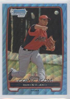 2012 Bowman Chrome - Prospects - Blue Wave Refractor #BCP220 - Ruben Alaniz