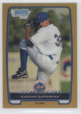 2012 Bowman Chrome - Prospects - Gold Refractor #BCP203 - Marcos Camarena /50