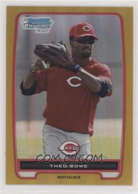 2012 Bowman Chrome - Prospects - Gold Refractor #BCP208 - Theo Bowe /50 [EX to NM]