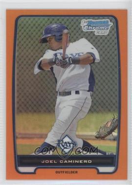 2012 Bowman Chrome - Prospects - Orange Refractor #BCP147 - Joel Caminero /25