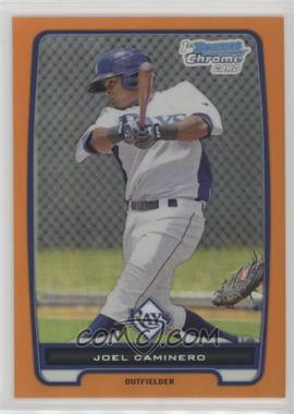 2012 Bowman Chrome - Prospects - Orange Refractor #BCP147 - Joel Caminero /25