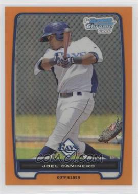 2012 Bowman Chrome - Prospects - Orange Refractor #BCP147 - Joel Caminero /25