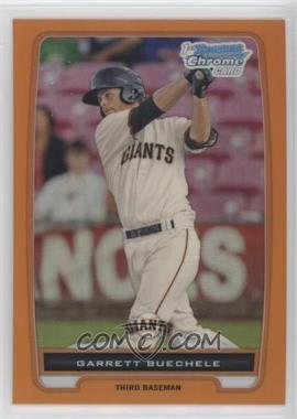 2012 Bowman Chrome - Prospects - Orange Refractor #BCP183 - Garrett Buechele /25