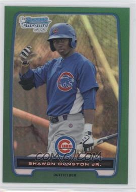 2012 Bowman Chrome - Prospects - Rack Pack Green Refractor #BCP117 - Shawon Dunston Jr.