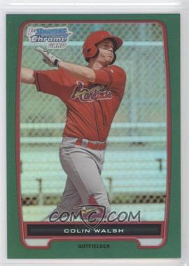 2012 Bowman Chrome - Prospects - Rack Pack Green Refractor #BCP137 - Colin Walsh