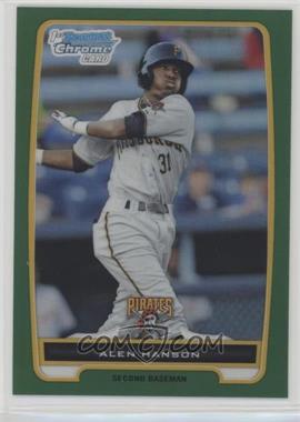 2012 Bowman Chrome - Prospects - Rack Pack Green Refractor #BCP143 - Alen Hanson