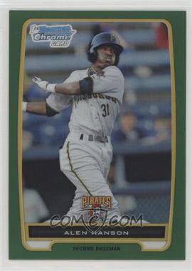 2012 Bowman Chrome - Prospects - Rack Pack Green Refractor #BCP143 - Alen Hanson