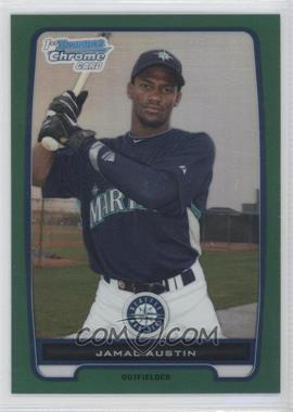 2012 Bowman Chrome - Prospects - Rack Pack Green Refractor #BCP146 - Jamal Austin