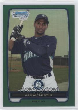 2012 Bowman Chrome - Prospects - Rack Pack Green Refractor #BCP146 - Jamal Austin