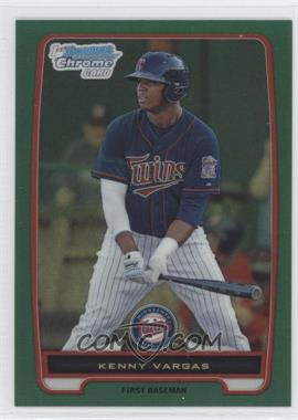 2012 Bowman Chrome - Prospects - Rack Pack Green Refractor #BCP150 - Kenny Vargas