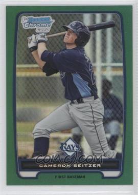 2012 Bowman Chrome - Prospects - Rack Pack Green Refractor #BCP157 - Cameron Seitzer