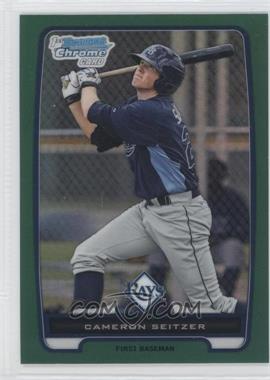 2012 Bowman Chrome - Prospects - Rack Pack Green Refractor #BCP157 - Cameron Seitzer