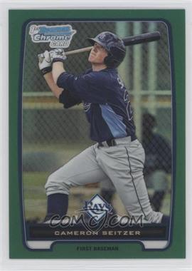 2012 Bowman Chrome - Prospects - Rack Pack Green Refractor #BCP157 - Cameron Seitzer