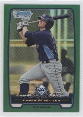 2012 Bowman Chrome - Prospects - Rack Pack Green Refractor #BCP157 - Cameron Seitzer