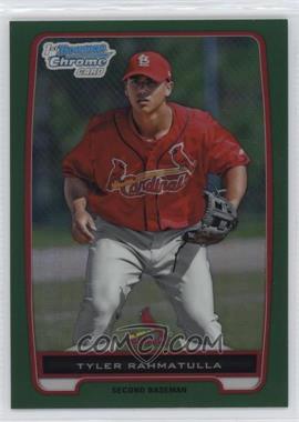 2012 Bowman Chrome - Prospects - Rack Pack Green Refractor #BCP159 - Tyler Rahmatulla