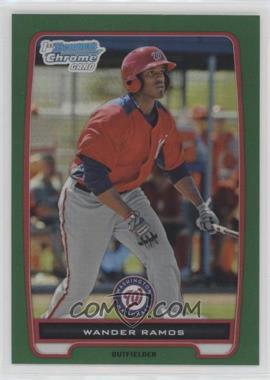 2012 Bowman Chrome - Prospects - Rack Pack Green Refractor #BCP166 - Wander Ramos