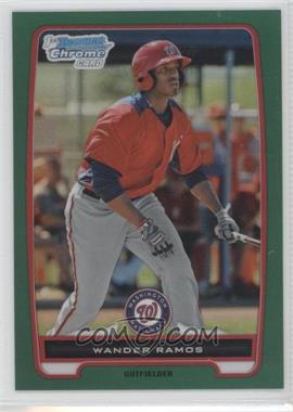 2012 Bowman Chrome - Prospects - Rack Pack Green Refractor #BCP166 - Wander Ramos