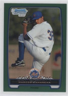 2012 Bowman Chrome - Prospects - Rack Pack Green Refractor #BCP203 - Marcos Camarena