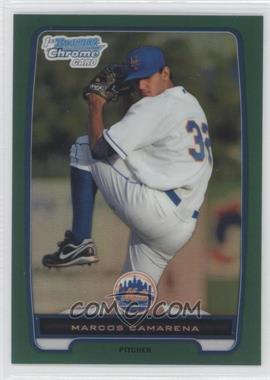 2012 Bowman Chrome - Prospects - Rack Pack Green Refractor #BCP203 - Marcos Camarena