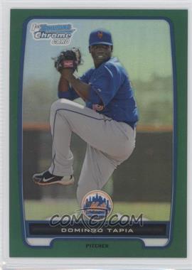 2012 Bowman Chrome - Prospects - Rack Pack Green Refractor #BCP211 - Domingo Tapia