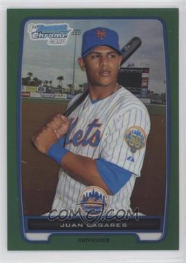 2012 Bowman Chrome - Prospects - Rack Pack Green Refractor #BCP212 - Juan Lagares