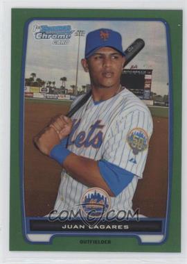 2012 Bowman Chrome - Prospects - Rack Pack Green Refractor #BCP212 - Juan Lagares