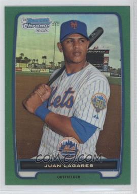 2012 Bowman Chrome - Prospects - Rack Pack Green Refractor #BCP212 - Juan Lagares